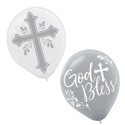 Holy Day Religious 12 Inch Latex Balloons