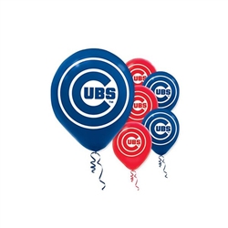 MLB Chicago Cubs Latex Balloons