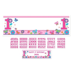 Sweet Birthday Girl Personalized Giant Sign Banner