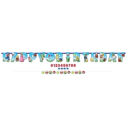 Super Mario Bros Letter Banner - Add An Age