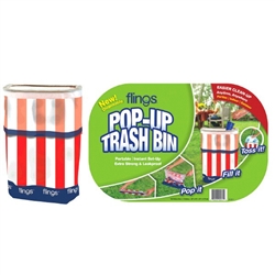 Flings Bin Patriotic - Pop-Up Trash Bin