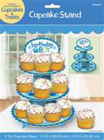 1St Birthday Boy Cupcake Stand