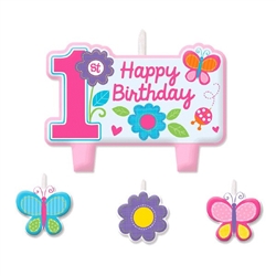 Sweet Birthday Girl Birthday Candle Set