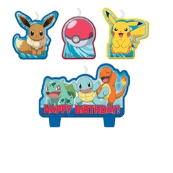 Pokemon Birthday Candles