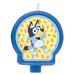 Bluey Party Candle