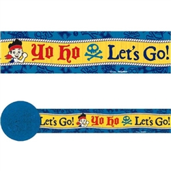 Jake and the Never Land Pirates Crepe Streamer Decoration