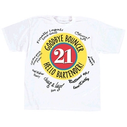 21st Birthday Autograph T-Shirt