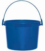 Plastic Bucket With Handle - Royal Blue