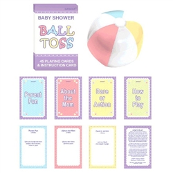 Question Ball Baby Shower Game