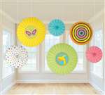 Fisher Price Paper Fan Baby Decorations