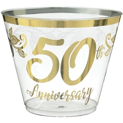 Happy 50th Anniversary 9oz Tumbers