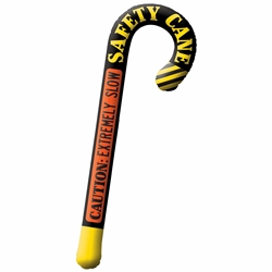 Over The Hill Inflatable Cane Gag Prop