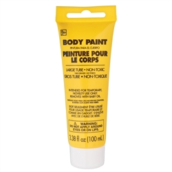 Yellow Body Paint Makeup