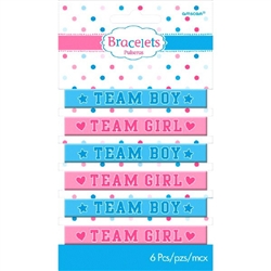 Team Boy/Girl Rubber Bracelets
