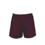 Burgundy Boxer Shorts One Size