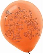 Dora Explorer 6ct 12in. Balloons