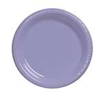 Lavender Dessert Plastic Plates 7in. -20 Ct