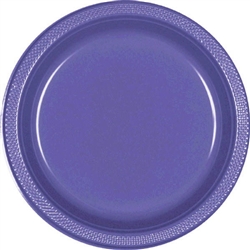 New Purple 7in.  Plastic Plates