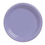 Lavender Luncheon Plastic Plates 9in. -20 Ct
