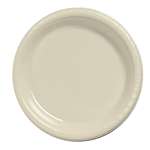 Ivory Luncheon Plastic Plates 9in. -20 Ct