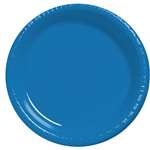 Royal Blue Dinner Plastic Plates 10.25in.-20 Ct