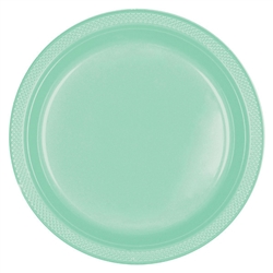 Cool Mint 10.25 Inch Plastic Plates