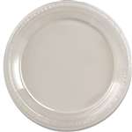 Clear Dinner Plastic Plates 10.25in.-20 Ct