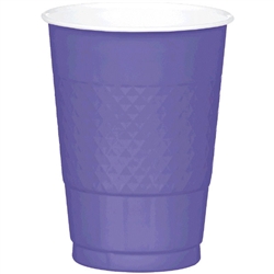 New Purple 16Oz Plastic Cups
