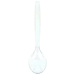 Clear 9 inch Serving Spoon