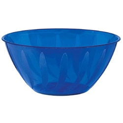 Royal Blue 5 Qts. Swirl Sturdiware Bowl