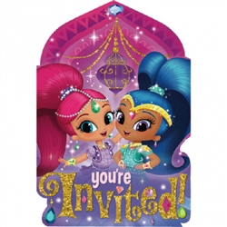 Shimmer And Shine Invitations