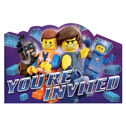 Lego Movie 2 Invitations