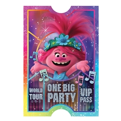 Trolls World Tour Party Invitations