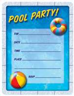 Pool Party invites