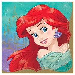 Disney Princess Luncheon Napkins - Ariel