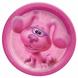 Blue's Clues 7 Inch Magenta Plates