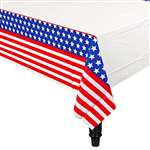 Red, White, and Blue Stars Tablecover