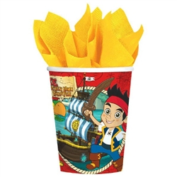 Jake and the Never Land Pirates 9oz Party Cups