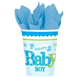Welcome Little One Boy 9oz Cup