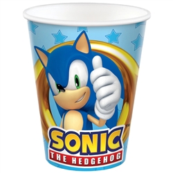 Sonic The Hedgehog 9oz Paper Cups