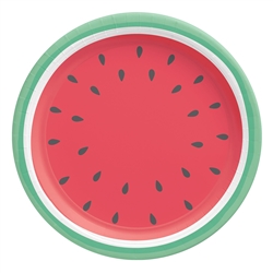 Tuttie Fruttie Watermelon 10.5 Inch Plates