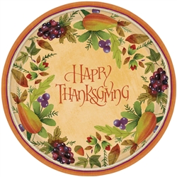 Thanksgiving Medley 10in plates