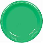 Green 10in.  Plastic Plate Party Pack - 50Ct