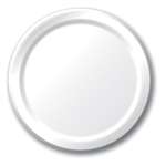 White Luncheon Paper Plates 9in.in -20 Ct