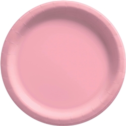 New Pink Luncheon Paper Plates 8.5