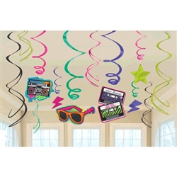 80's Value Pack Hanging Decorations