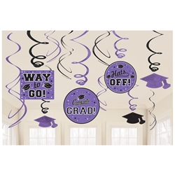 Grad Value Pack Swirl Decorations - Purple
