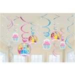 Disney Princess First Birthday Swirl Decorations