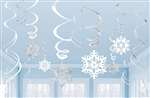 Snowflake Value Pack Swirls Decorations