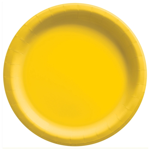 Yellow Sunshine Dinner Paper Plates 10 Inch - 20 Count - Bartz's